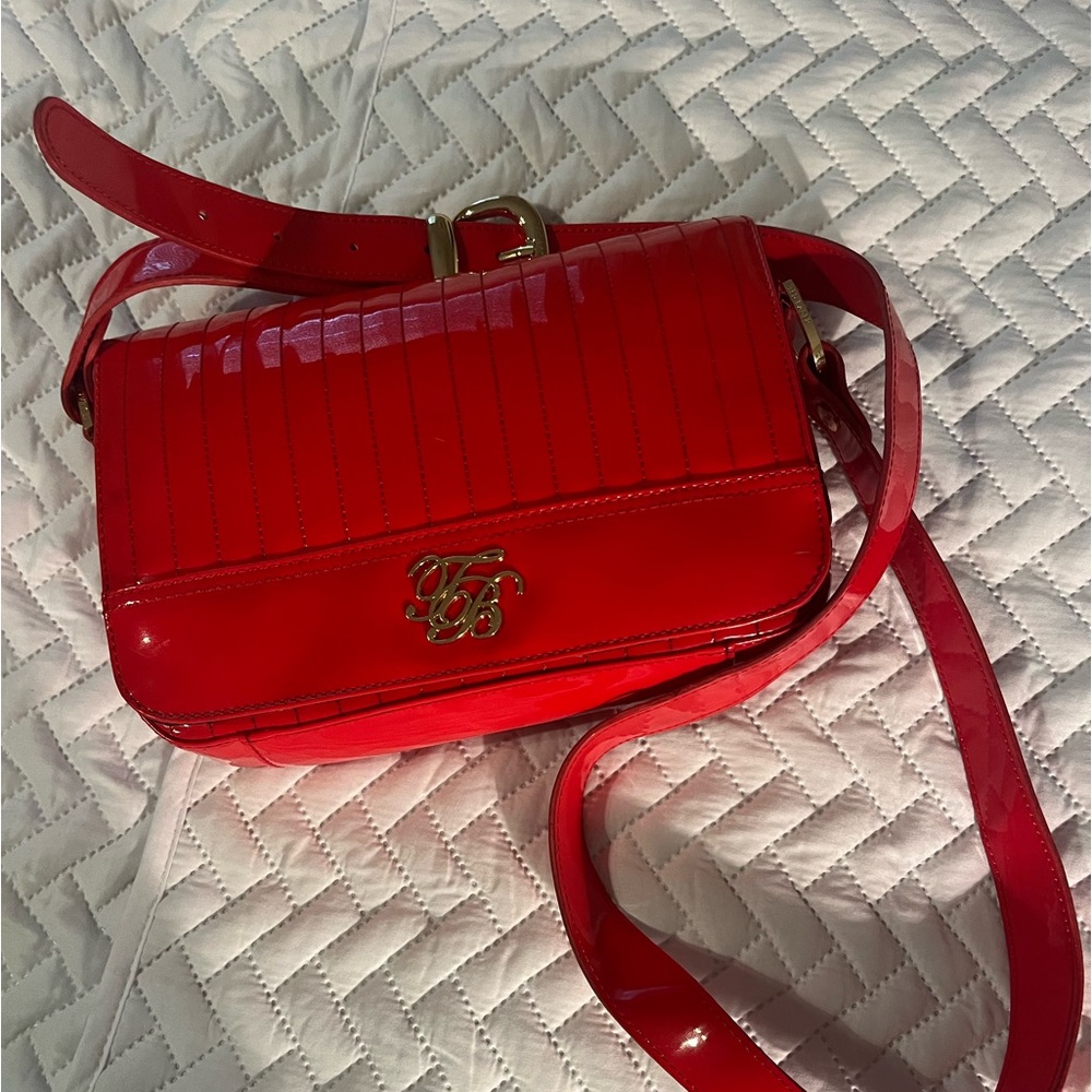 Ted Baker Red Patent Bag